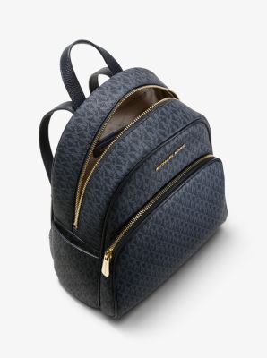 Michael michael kors abbey large logo backpack best sale