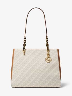 Sofia Large Saffiano Leather Tote