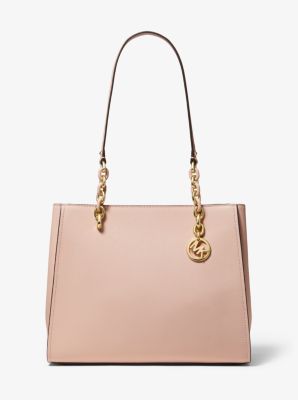 Sofia Large Saffiano Leather Tote 