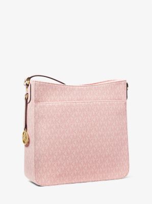 Borsa messenger Jet Set Travel grande con logo in CIPRIA SCURO CIPRIA | Michael Kors
