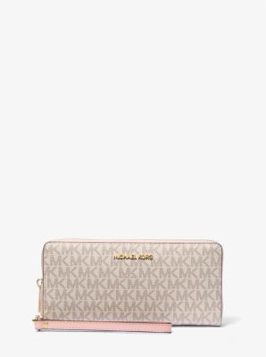 MK wallet white best sale