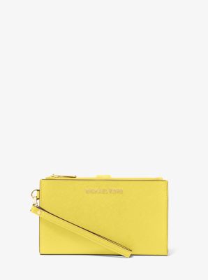 Jet Set Large Leather Smartphone Wristlet Wallet | Michael Kors