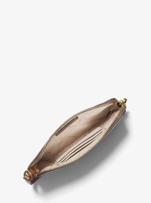 Grande pochette &agrave; dragonne Jet Set Travel &agrave; logo