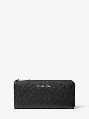 Michael kors store black logo wallet