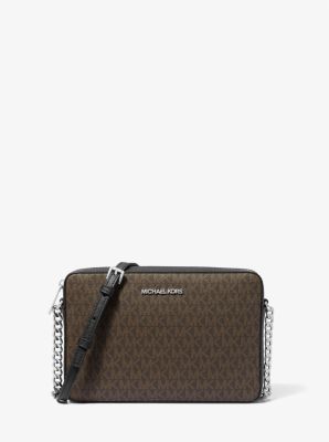 Jet Set Large Logo Crossbody Bag