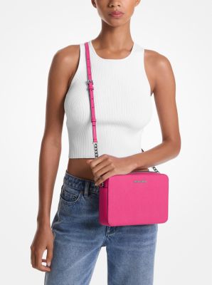 Jet Set Large Saffiano Leather Crossbody Bag | Michael Kors [US]
