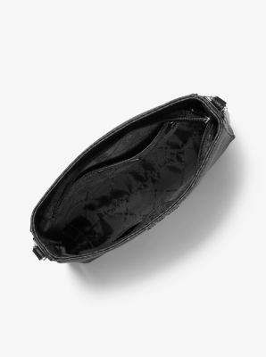 Michael Kors Jet Set Travel Large Messenger Bag - Black