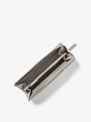 ◇COURONNE◇ Bay zipper half wallet_RCWFX24142GRL Jet Set Travel Large Logo Quarter-Zip Wallet | Michael Kors [US]