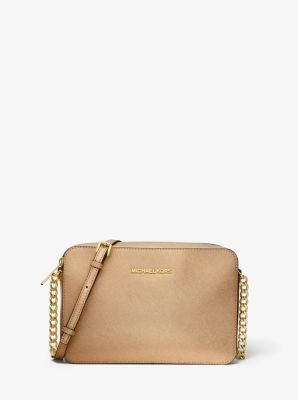 Michael Kors Jet Set Large Saffiano Leather Crossbody reviews in