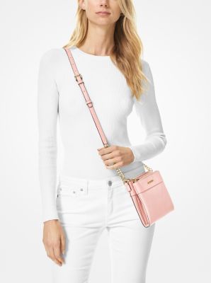 Michael kors kenly large pebbled leather crossbody bag new arrivals