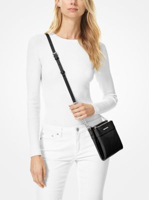 Michael kors kenly large pebbled leather crossbody bag sale