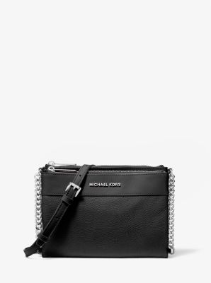 Kenly Large Pebbled Leather Crossbody Bag | Michael Kors