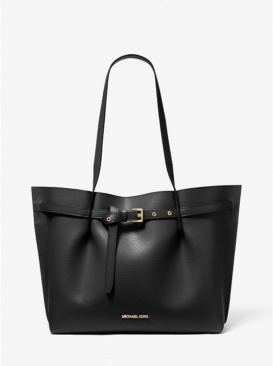 michaelkors.com | Emilia Large Pebbled Leather Tote Bag
