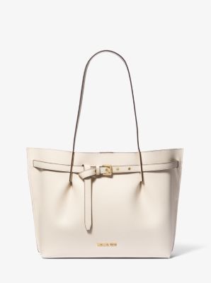 Emilia Large Pebbled Leather Tote Bag | Michael Kors