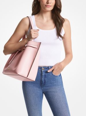 Emilia Large Logo Tote Bag