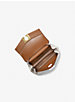 Lita Small Two-Tone Logo and Leather Crossbody Bag image number 1