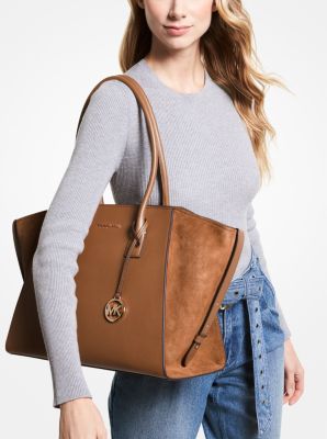 Eliza Extra-Large Pebbled Leather Reversible Tote Bag