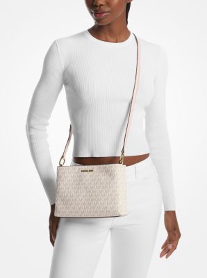 Trisha Medium Logo Crossbody Bag