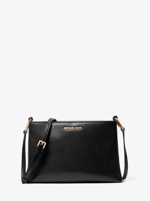 Trisha Medium Pebbled Leather Crossbody Bag | Michael Kors