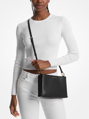 Leather crossbody bag