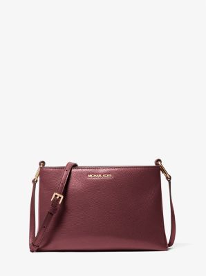 Trisha Medium Pebbled Leather Crossbody Bag image number 0