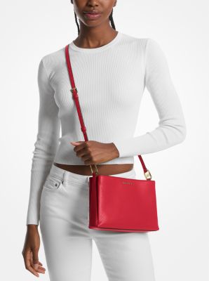 Michael kors on sale red crossbody