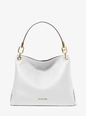 Trisha Large Logo Shoulder Bag