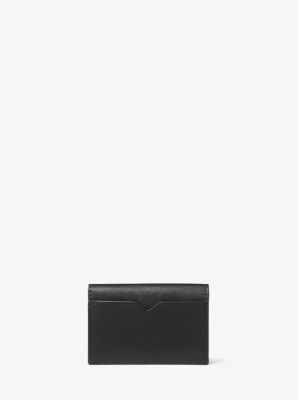 Black Saffiano Leather Card Holder