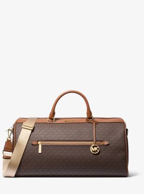 Jet Set Travel Extra Large Signature Logo Duffel Bag Michael Kors