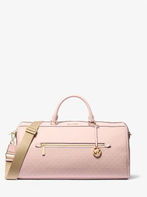 Tres grand sac de voyage Jet Set Travel a logo Signature Michael Kors Canada