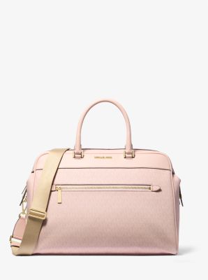 Bedford Travel Medium Logo Stripe Satchel Michael Kors Canada
