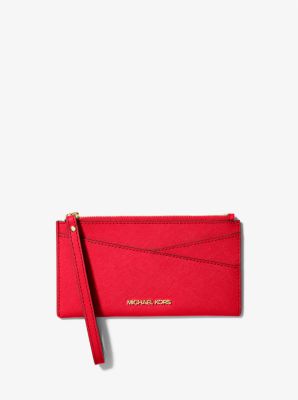 Michael michael kors signature on sale jet set item medium wristlet