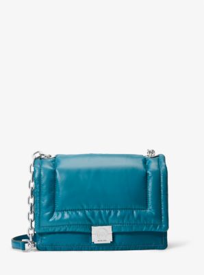 Rory Medium Quilted Shell Crossbody Bag