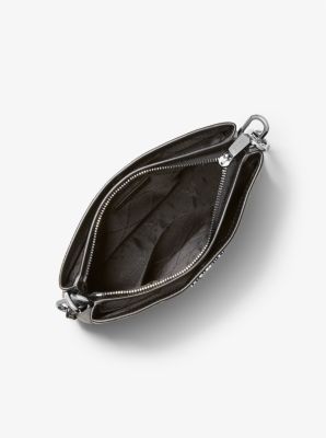 Sac &agrave; bandouli&egrave;re Trisha de taille moyenne &agrave; logo