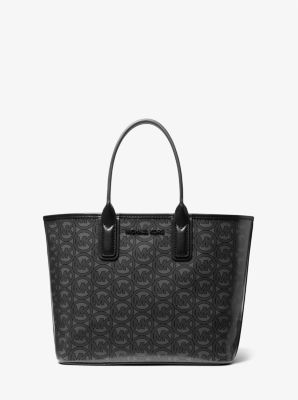 Michael Kors Women Small Jacquard logo Tote Bag Handbag Shoulder