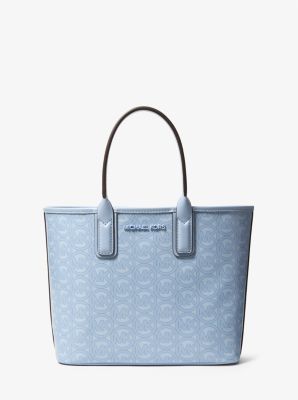 Jodie Small Logo Jacquard Tote Bag | Michael Kors