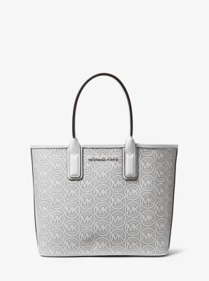 Jodie Small Logo Jacquard Tote Bag | Michael Kors