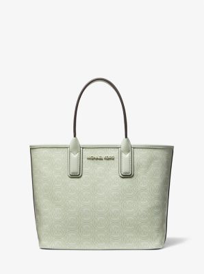 Jodie Small Logo Jacquard Tote Bag | Michael Kors