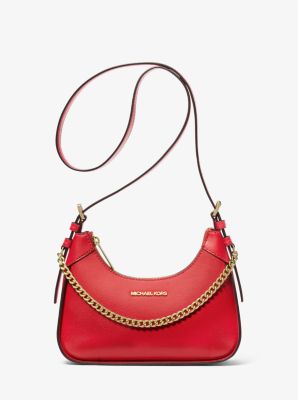 Black and red michael kors outlet purse