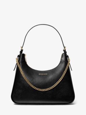 Michael Kors Outlet: Michael bag in leather - Black