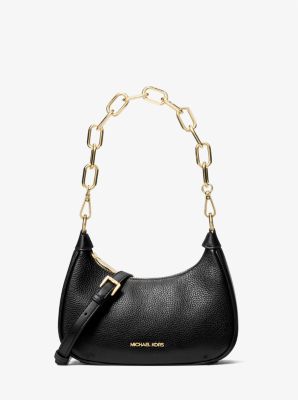 Cora Medium Pebbled Leather Shoulder Bag