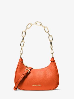 Cora Medium Pebbled Leather Shoulder Bag | Michael Kors Canada