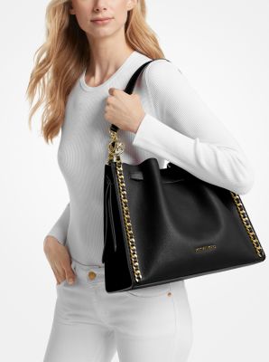 Mina Large Chain Shoulder Bag | Michael Kors Canada