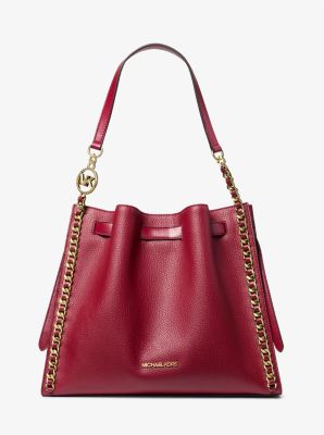 Grand sac à épaule Mina à chaîne