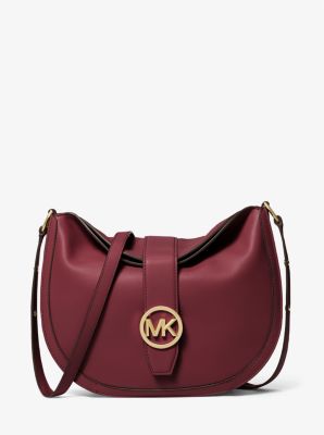 MICHAEL Michael Kors Ava Extra Small Cross Body Bag - Cherry in Red