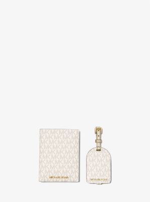 Michael kors passport sales holder and luggage tag