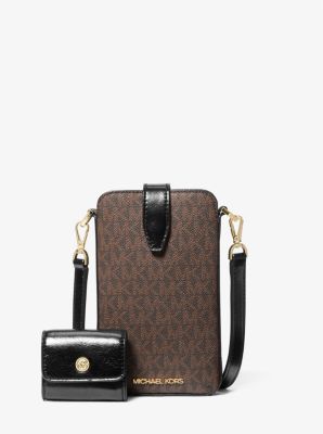 Jet Set Signature Logo Smartphone Crossbody Bag with Case for Apple AirPods Pro Michael Kors Canada