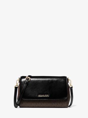 Michael Kors Medium Saffiano Leather Convertible Crossbody Bag in