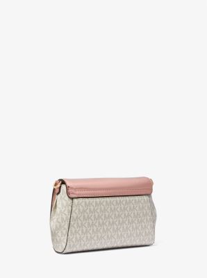 Jet Set Medium Signature Logo and Patent Convertible Crossbody Bag image number 2