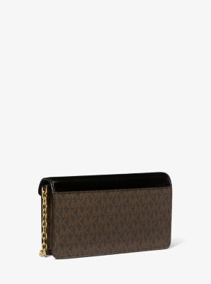 Jet Set Travel Small Signature Logo Clutch Crossbody Bag image number 2